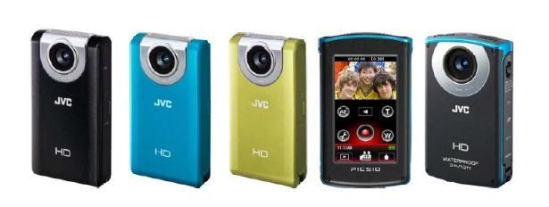JVC Picsio Pocket Cameras - GC-FM2 & GC-WP10
