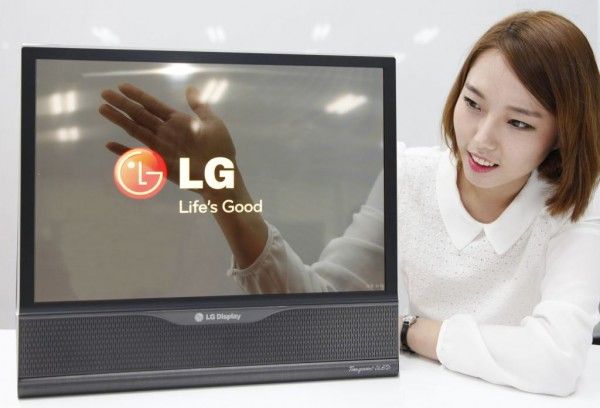 LG rolovateľný displej