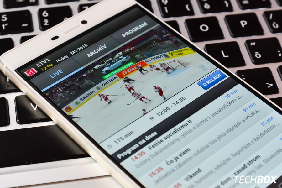 Majstrovstvá sveta v hokeji 2015 v smartfóne