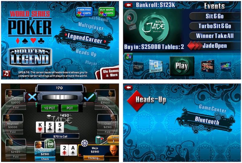 World Series of Poker Hold&#039em Legend iOS