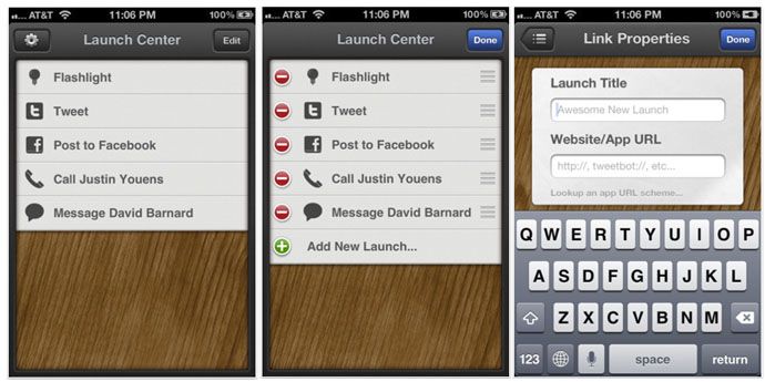 Launch Center