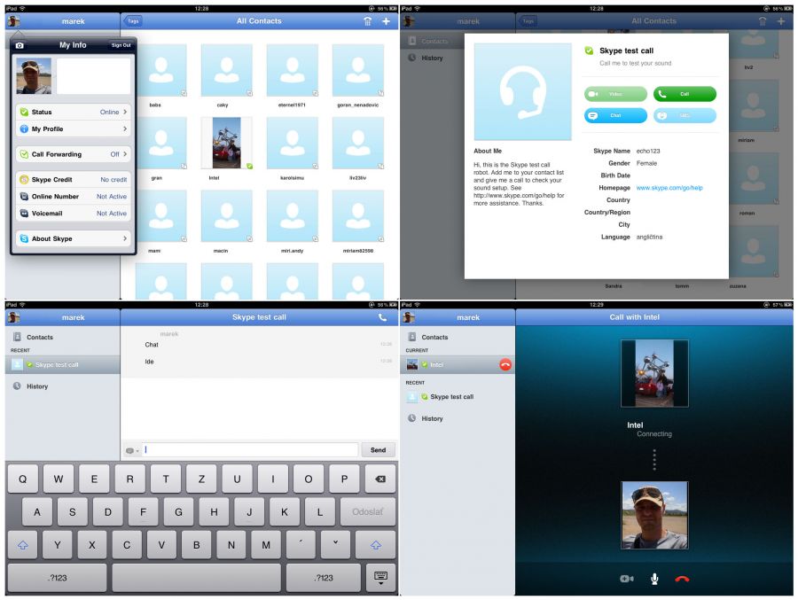 Skype for Ipad
