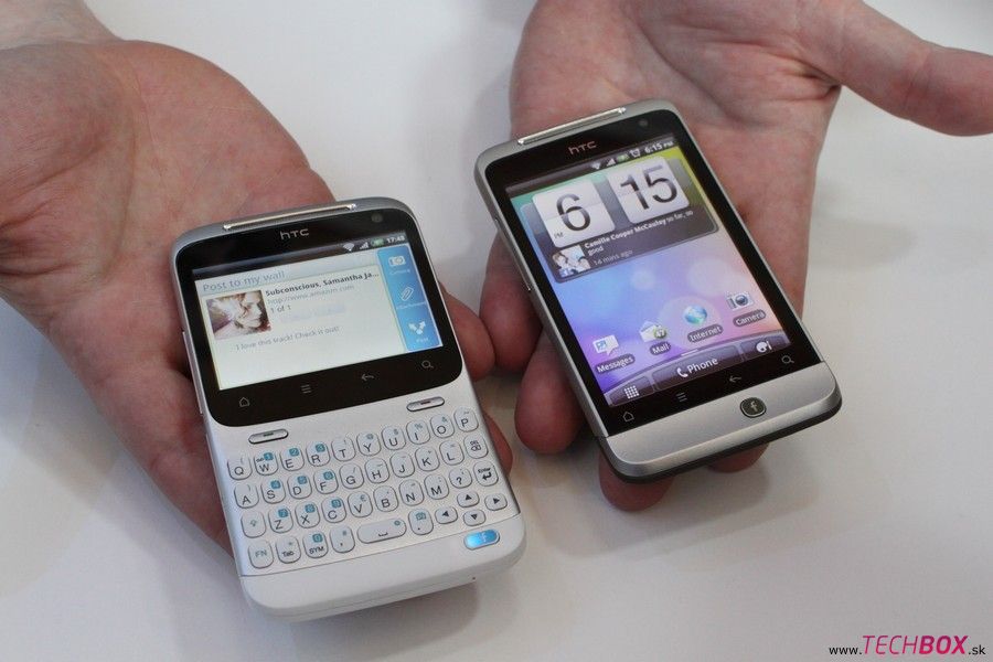 HTC ChaCha a Salsa