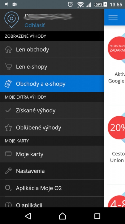 O2 Extra výhody