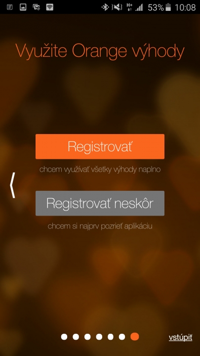 Orange výhody