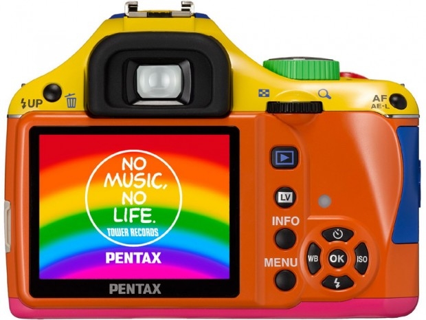Pentax K-x Rainbow Colors