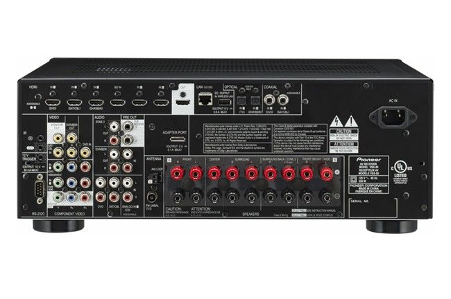 Pioneer VSX-60 back