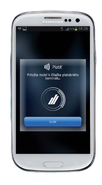 Bezkontakné platby mobilom