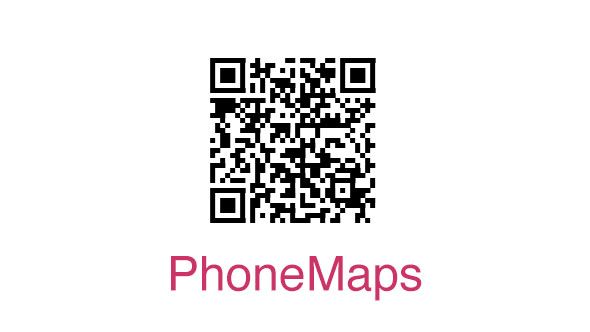 PhoneMaps QR kód