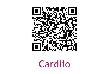 Cardiio QR kód
