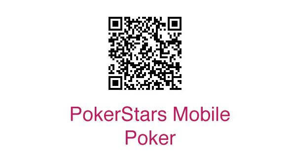 PokerStars Mobile Poker QR kód