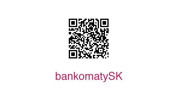 bankomaty QR kód