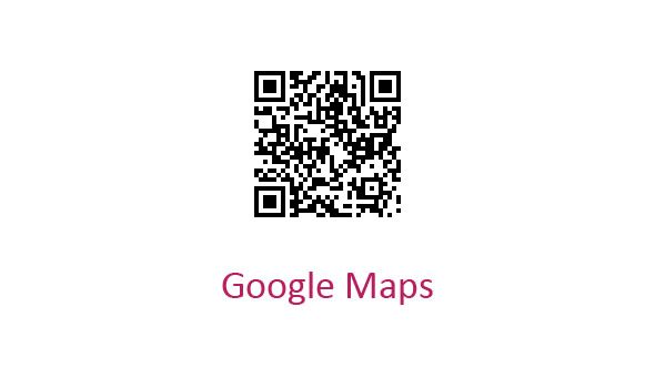 Google Maps QR kód