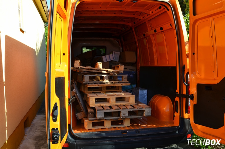 Renault Master L3H2 sťahovanie TECHBOX