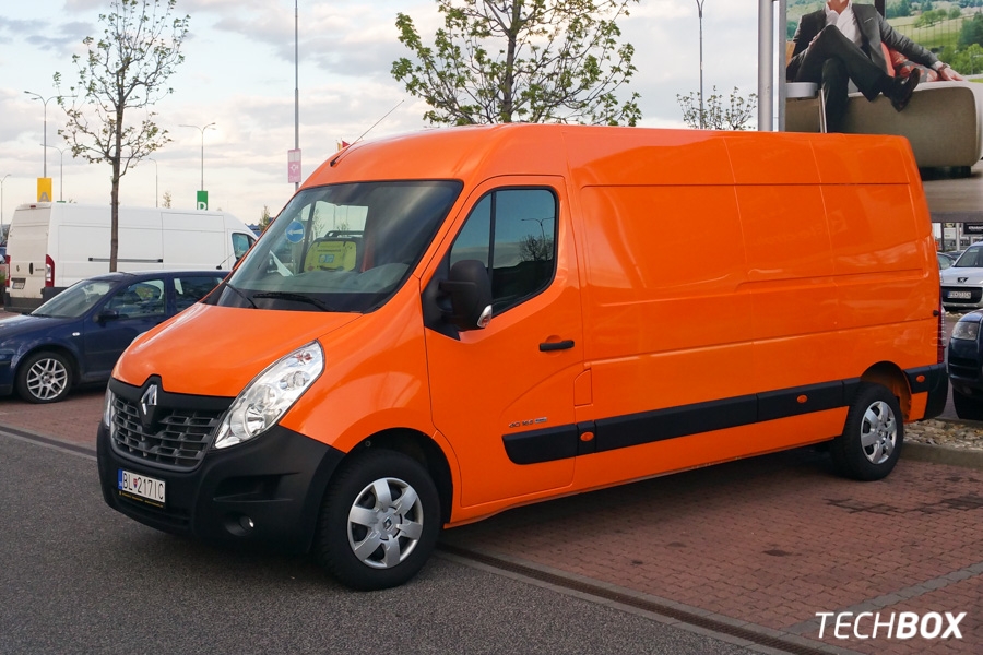 Renault Master L3H2 sťahovanie TECHBOX