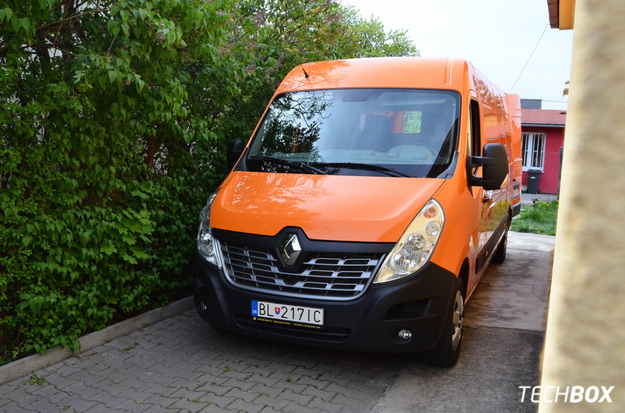 Renault Master L3H2 sťahovanie TECHBOX