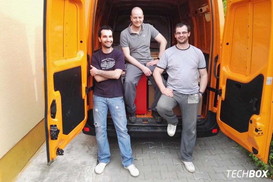 Renault Master L3H2 sťahovanie TECHBOX
