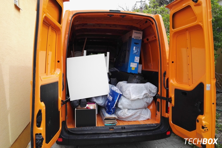 Renault Master L3H2 sťahovanie TECHBOX