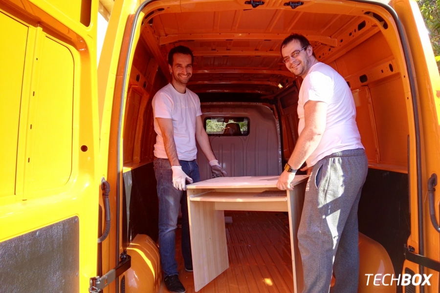 Renault Master L3H2 sťahovanie TECHBOX