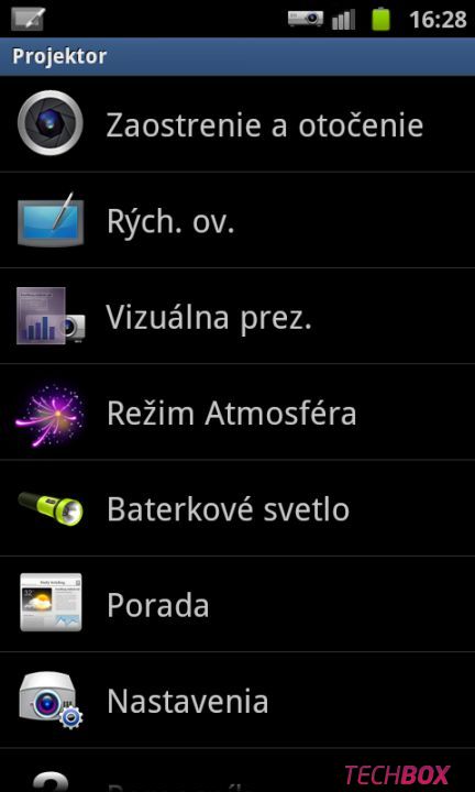 Samsung Galaxy Beam