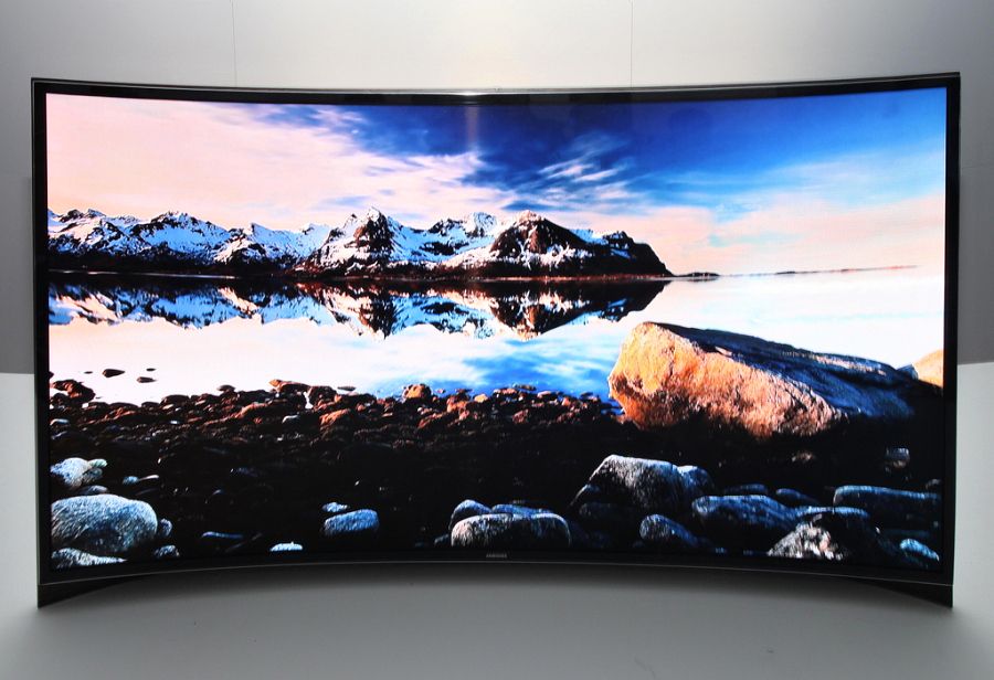 Zakrivená TV Samsung