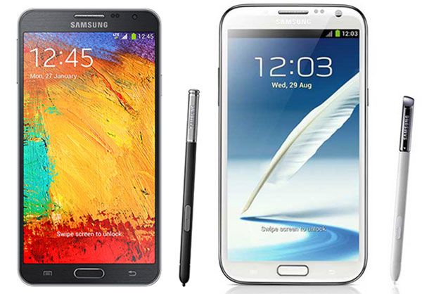 Samsung Galaxy Note 3 Neo vs. Note II