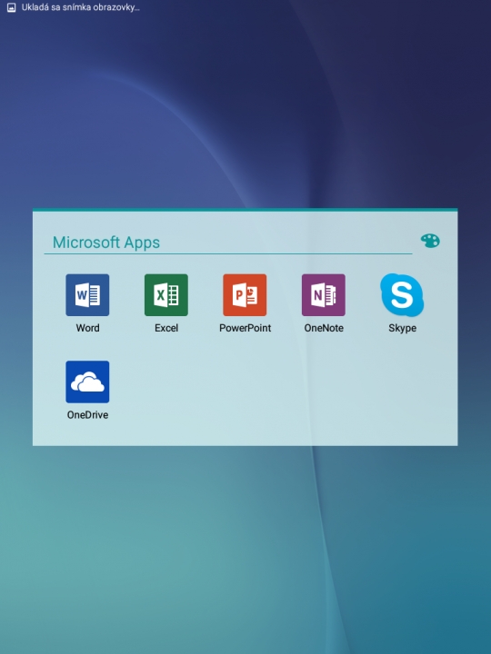 Samsung Galaxy Tab A Microsoft apps