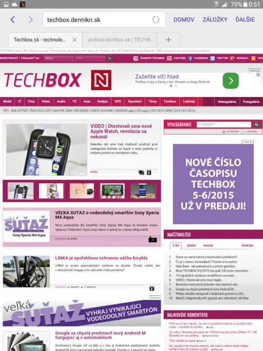 Samsung Galaxy Tab A web