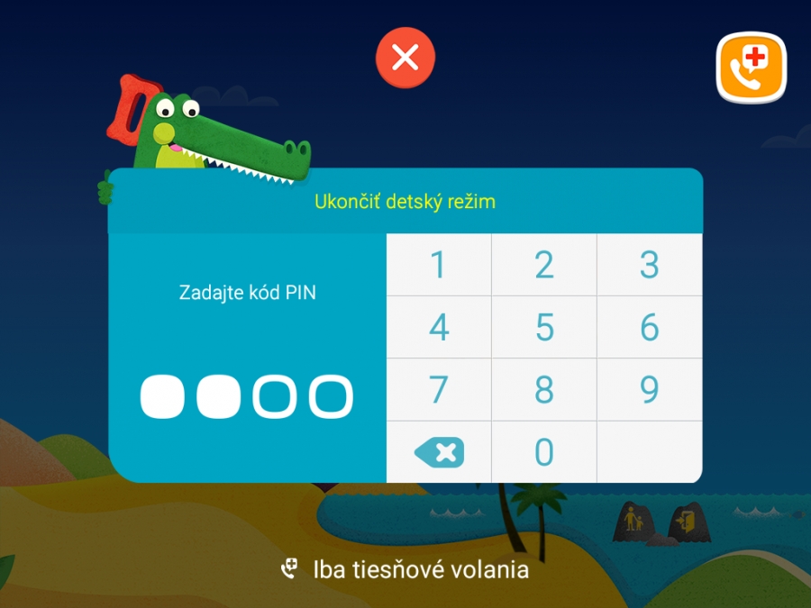 Samsung Galaxy Tab A detský režim