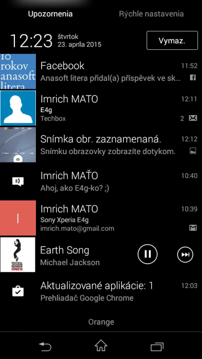 Sony Xperia E4g