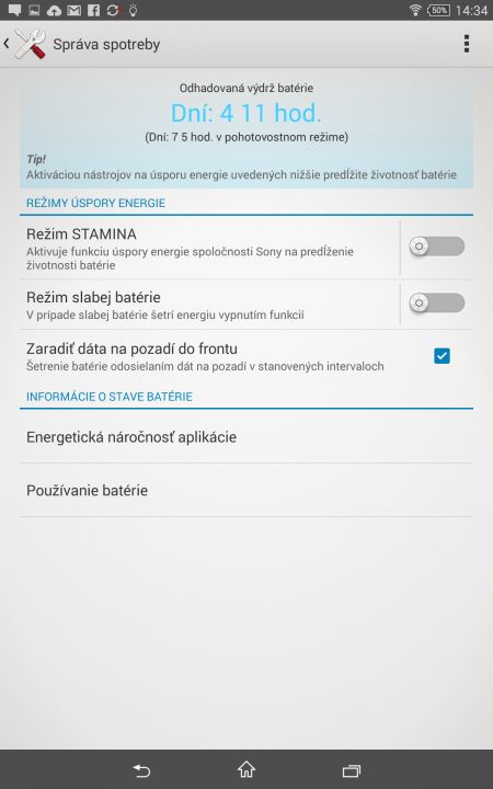 Sony Xperia Z3 Tablet Compact