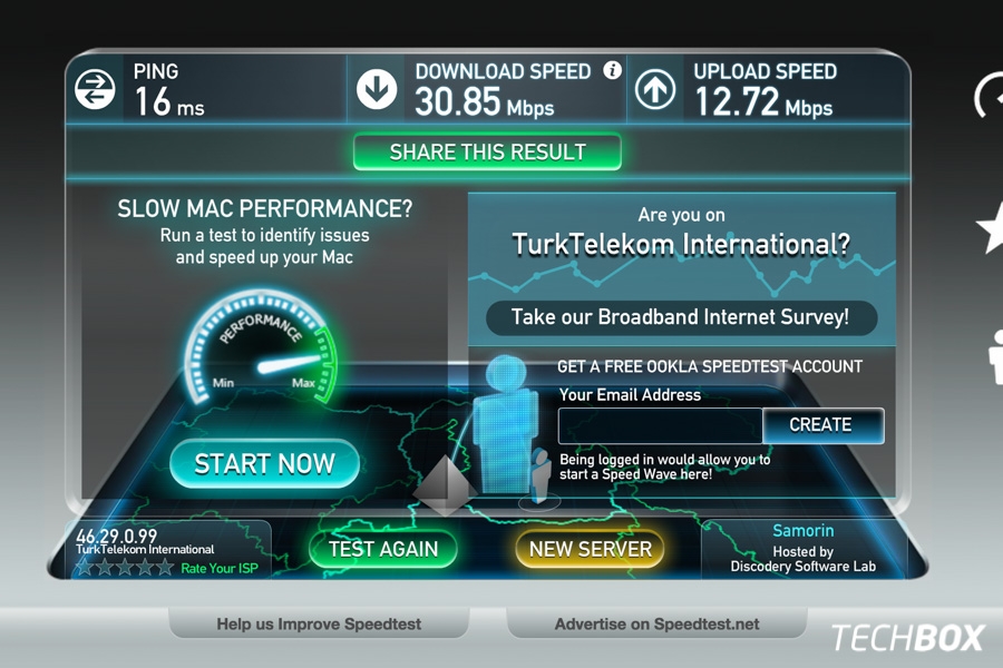 SWAN 4G INTERNET v1.0 test