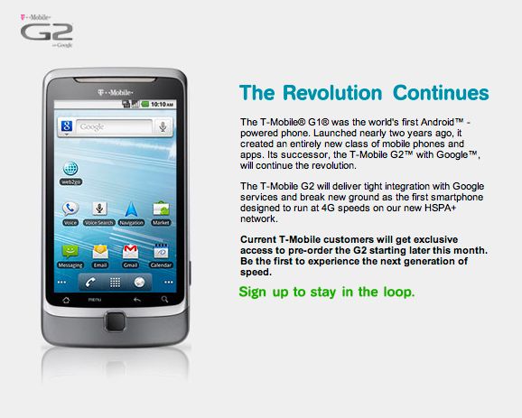 T-Mobile G2