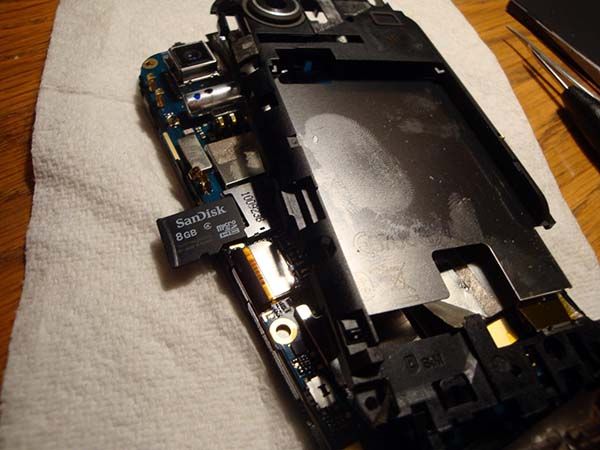 Windows Phone 7 microSD