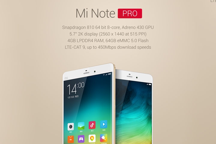 Xiaomi Mi Note