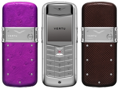 Vertu Constellation Exotic Ostrich & Karung