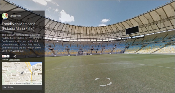 Maracana v StreetView