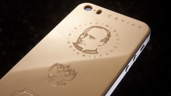 Gold iPhone Putin 