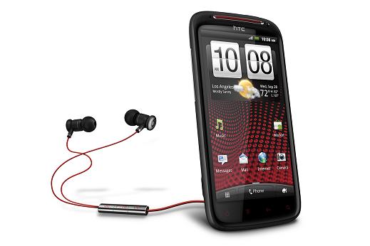 Hudobník HTC Sensation XE s Beats Audio