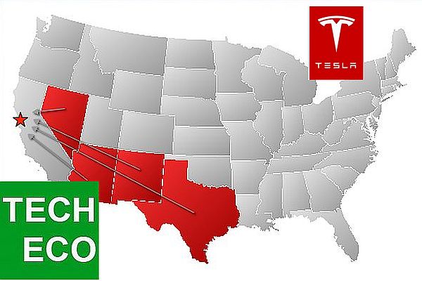 Gigantickú fabriku Tesla bude poháňať slnko a vietor