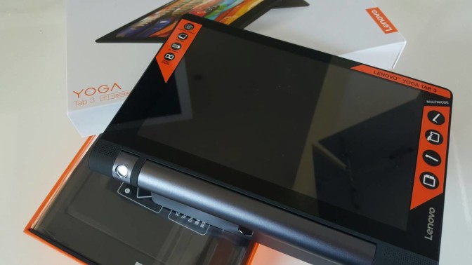 Lenovo Yoga Tab 3 rozbalenie