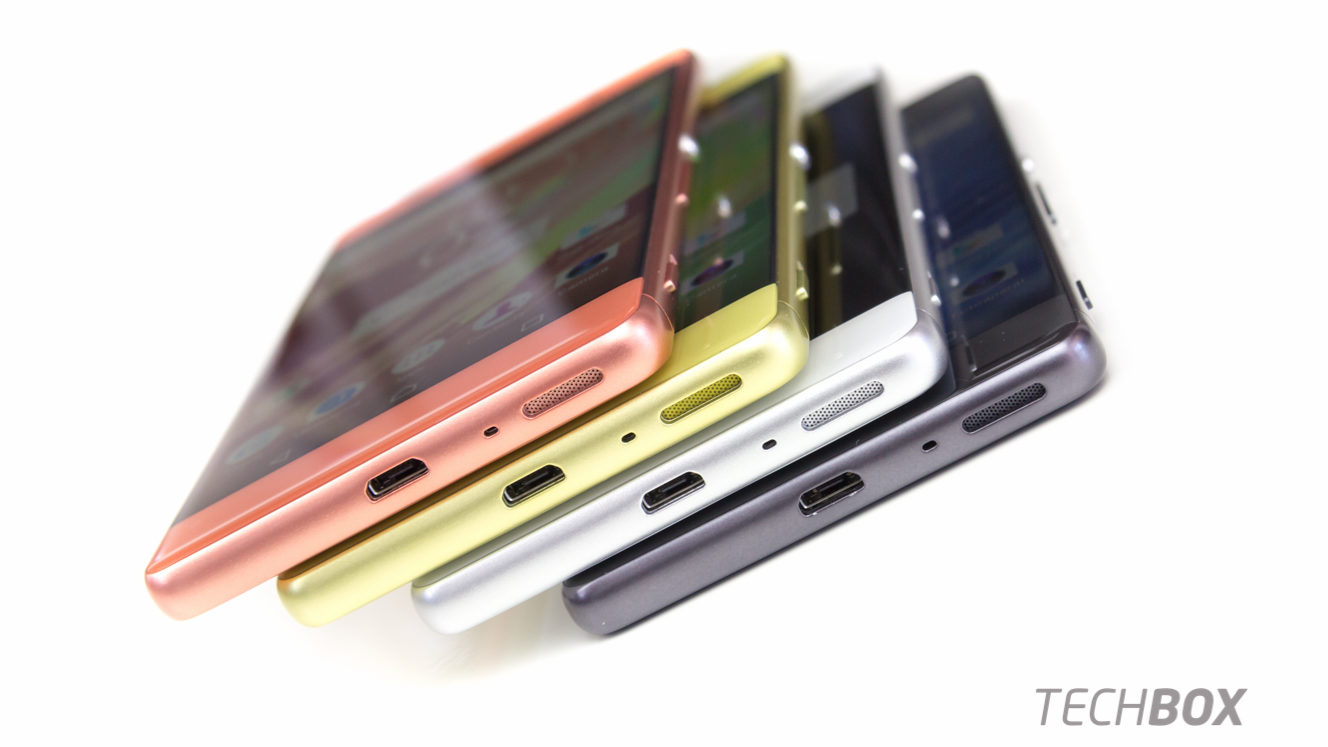 Sony Xperia XA naživo vo všetkých farbách
