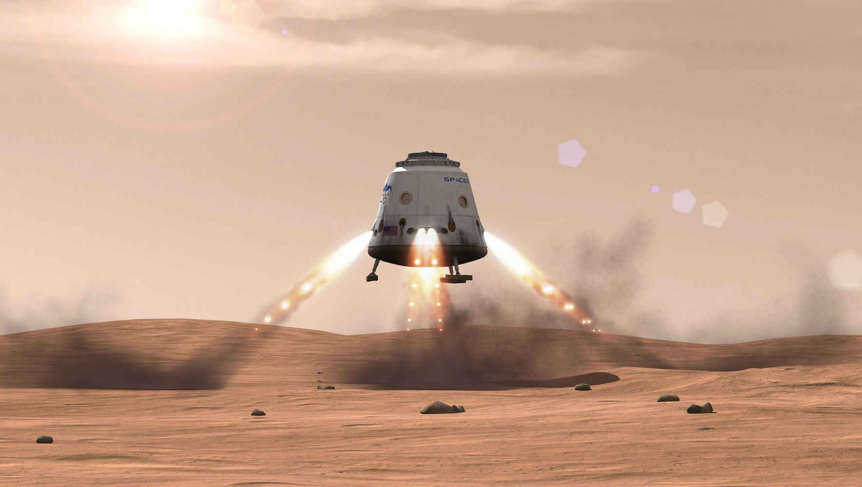 SpaceX-Mars-Red Dragon