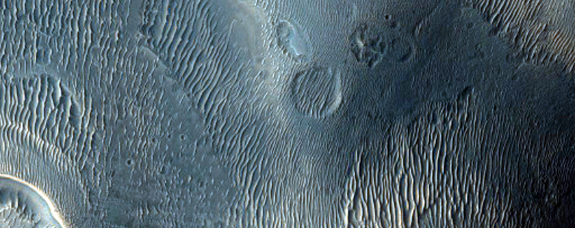 Deposits in Noctis Labyrinthus