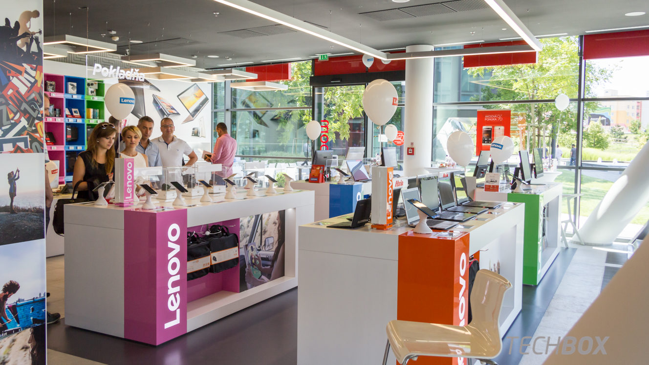 Exkluzívny Lenovo Showroom v novom dizajne v Bratislave
