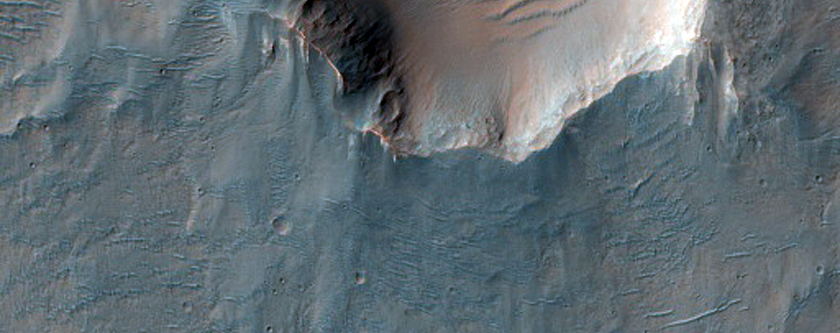 Terrain Northeast of Nirgal Vallis
