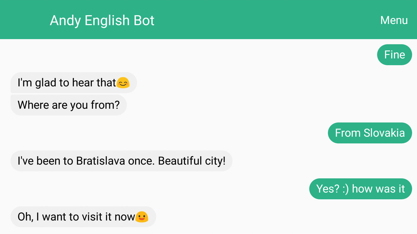 Andy English Bot Unlimited