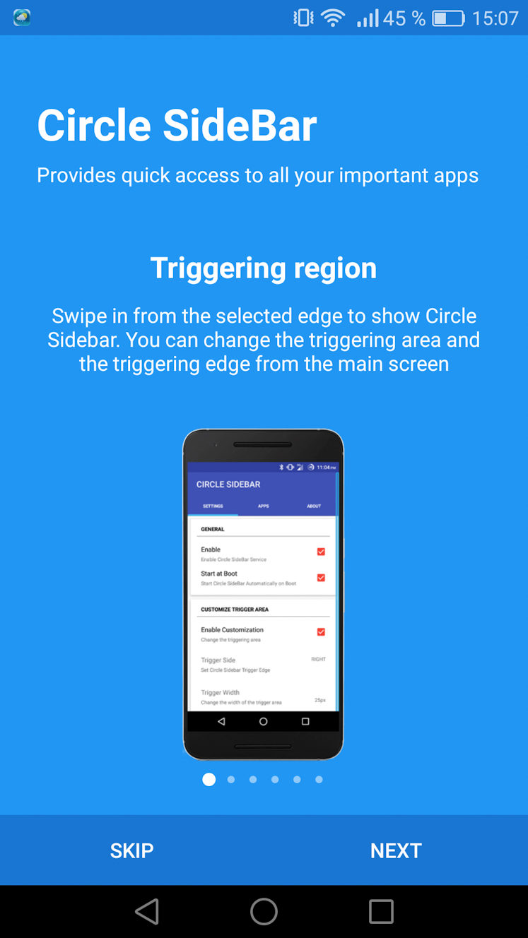 Circle SideBar