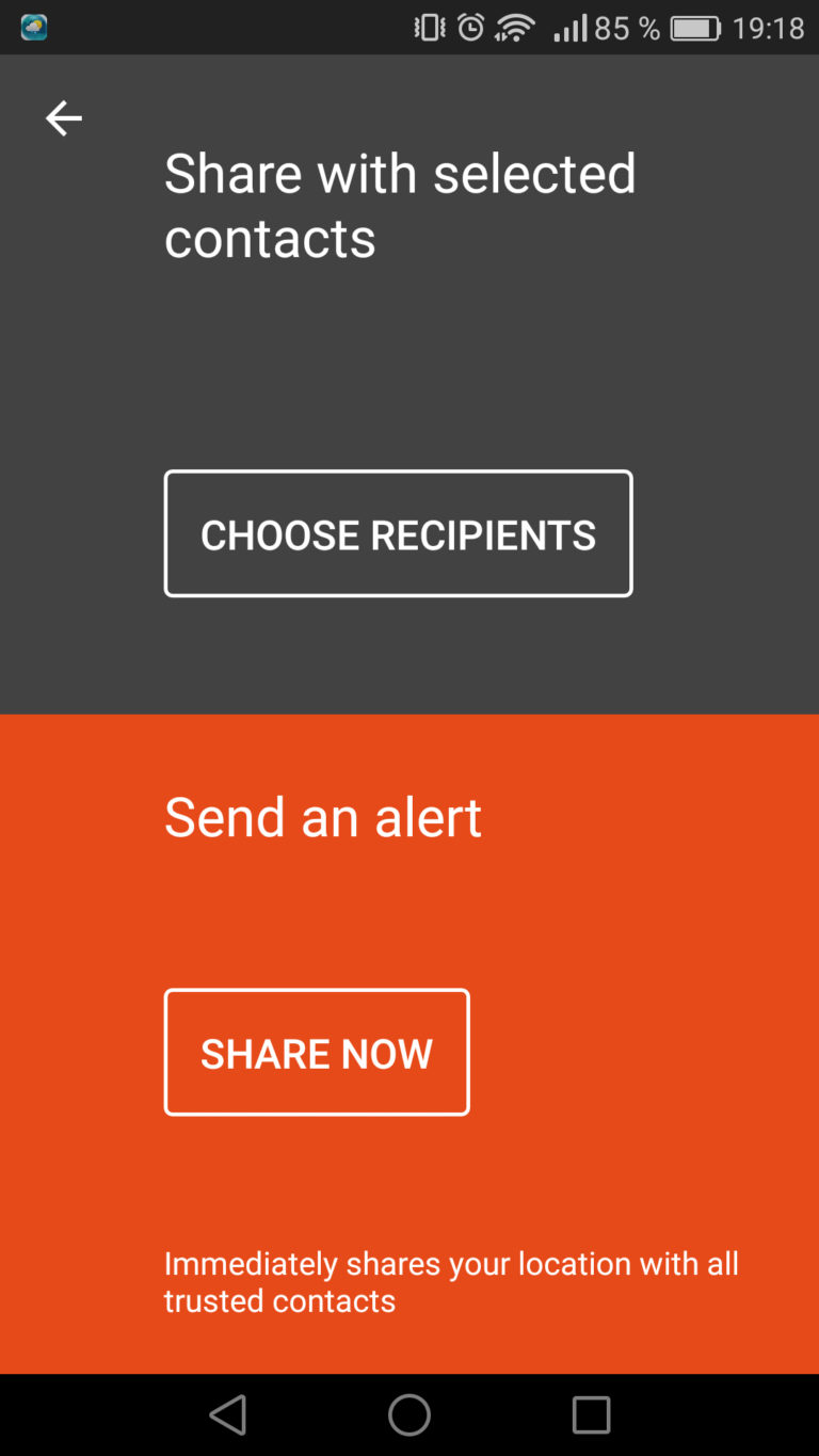 Trusted Contacts