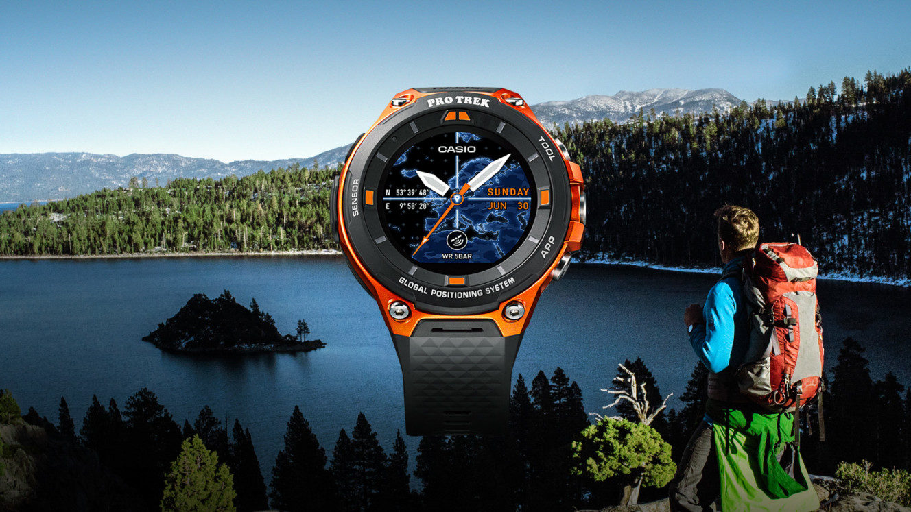 Casio Pro Trek WSD-F20: prvé smart hodinky s Android Wear 2.0